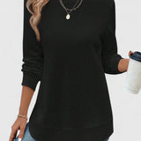 Nadyalyn | Elegant O-Neck Long Sleeve