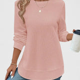 Nadyalyn | Elegant O-Neck Long Sleeve