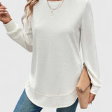 Nadyalyn | Elegant O-Neck Long Sleeve