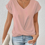 Carlinda | Elegant V-neck Top