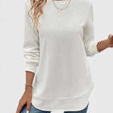 Nadyalyn | Elegant O-Neck Long Sleeve