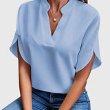Beatrix™ | Soft and Elegant V-Neck Shirt