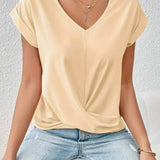 Carlinda | Elegant V-neck Top
