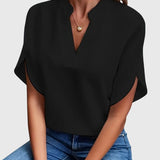 Beatrix™ | Soft and Elegant V-Neck Shirt