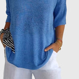 Cassandra™ | Elegant V-Neck Top