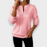 Amanda - Elegant women's jacket with zipper